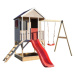 Marimex | Dětský dřevěný domeček Veranda s houpačkou | 11640371