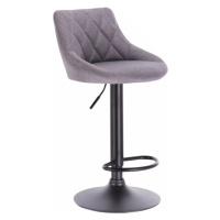 Barová židle, šedá/černá, terkan