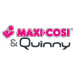 Autosedačka DeLuxe Maxi Cosi&Quinny Grey Smoby pro 42 cm panenku s úložným prostorem a bezpečnos
