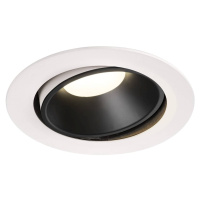 SLV BIG WHITE NUMINOS MOVE DL XL vnitřní LED zápustné stropní svítidlo bílá/černá 4000 K 20° oto