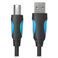 Kabel Vention USB 3.0 A to Micro-B print cable VAS-A16-B150 1,5 m Black PVC