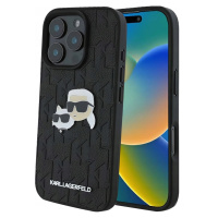 Módní pouzdro na mobil Karl Lagerfeld pro iPhone 16 Pro Max, pevný obal