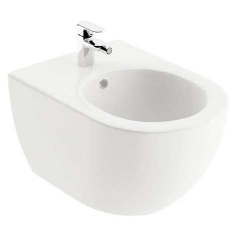 Ravak Chrome - Závěsný bidet 360x510 mm, otvor pro baterii, bílá X01517