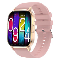 Wotchi AMOLED Smartwatch W21HK – Gold - Pink