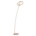Paul Neuhaus LED stojací lampa Titus, stmívatelná, mosaz matná