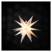 STERNTALER Plastová hvězda Jumbo Ø1m venkovní 18 cípů bílá