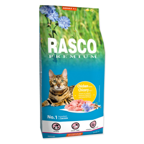 Rasco Premium Cat Adult, Chicken, Chicori Root 7,5kg