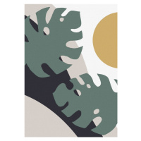 Ilustrace Monstera Cut Out 01, Studio Collection, 26.7 × 40 cm