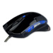 Myš drátová USB, E-blue Mazer R, černá, optická, 2400DPI