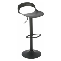 Plastová barová židle Nessie černá
