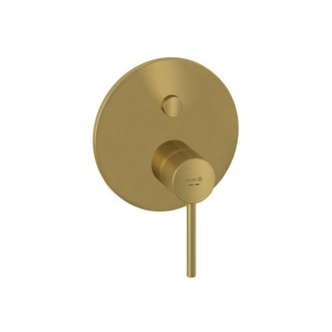 Kludi Bozz sprchová a vanová baterie bez podomítkového tělesa kartáčované zlato 38659N076