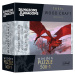 Trefl Dřevěné puzzle 501 dílků - Starověký červený drak