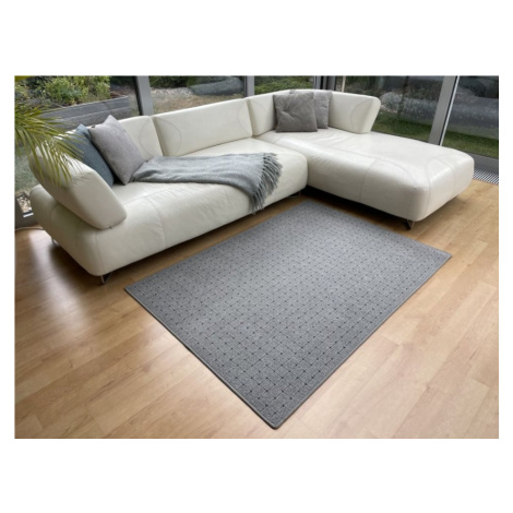 Vopi koberce Kusový koberec Udinese šedý - 400x500 cm