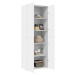 vidaXL Skříň highboard bílá 70 x 42,5 x 185 cm kompozitní dřevo