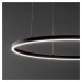 LED Závěsné svítidlo Ideal Lux Oracle Slim D70 Nero 229515 35W 2100lm IP20 70,5cm černé