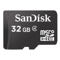 SanDisk microSDHC 32GB Class 4 SDSDQM-032G-B35 Černá