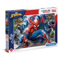 Clementoni - Puzzle Supercolor 104 Spider-Man