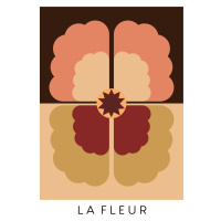 Ilustrace La Fleur, Frances Collett, (30 x 40 cm)