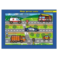 Puzzle deskové Moje první auta s říkankami / 24 dílků