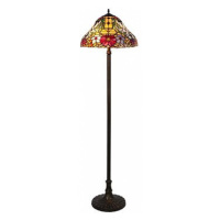 Rabalux - Tiffany stojací lampa 2xE27/60W/230V