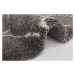 Mint Rugs - Hanse Home koberce Kusový koberec Allure 104403 Darkgrey/Cream - 120x120 (průměr) kr