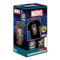 Guardians of the Galaxy - Holiday Groot - tričko s figurkou