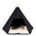 Verk 19377 Jeskyňka teepee 55 × 65 × 55 cm černá