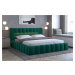 Čalouněná postel LAMICA 180 cm kovový rošt Monolith 37