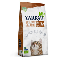 Yarrah Bio bez pšenice s kuřecím masem a rybami - 2,4 kg