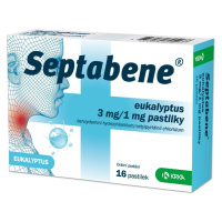 Septabene eukalyptus 3 mg/1 mg 16 pastilek