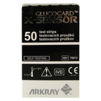 Testovací proužky GLUCOCARD X-METER SENSORS 50 kusů