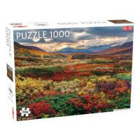 Puzzle 1000 dílků Around the World, Northern Stars: Indian Summer in Norrbotten TACTIC