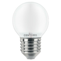 CENTURY LED FILAMENT MINI GLOBE SATEN 6W E27 4000K 806Lm 360d 45x72mm IP20 CEN INSH1G-062740