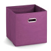 Zeller Textilní úložný box, fialový