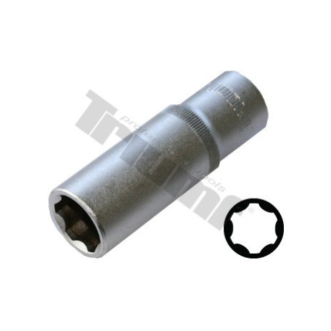 1/4" nástrčná hlavice s povrchovým pohonem prodloužená - 10 mm