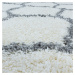 Ayyildiz koberce Kusový koberec Salsa Shaggy 3201 cream kruh Rozměry koberců: 80x80 (průměr) kru