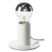 SLV BIG WHITE Vnitřní stolní lampa FITU TL bílá, E27, max. 10W 1001677