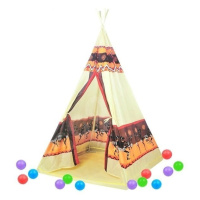 Stan teepee 98 x 98 x 155 cm s hracími míčky 60ks