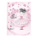 Dywany Łuszczów Dětský kusový koberec Bambino 2185 Ballerina pink 140 × 190 cm