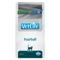 VET LIFE Natural Hairball granule pro kočky, Hmotnost balení: 2 kg