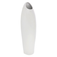 Bílá keramická váza HL9000-WH