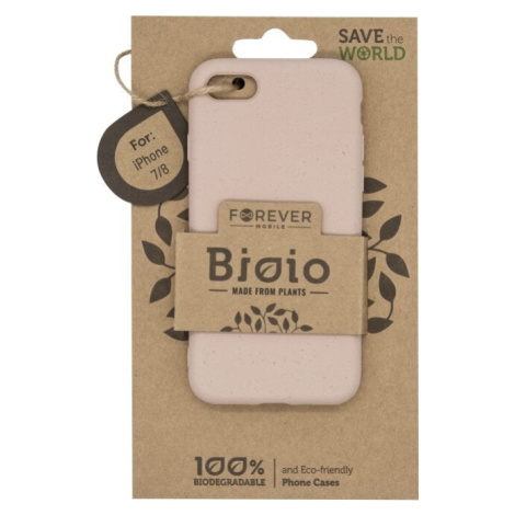 FOREVER Bioio zadní kryt pro iPhone 7/8/SE (2020/2022), růžová - GSM093987
