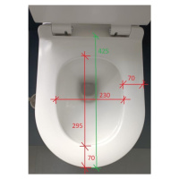 HOPA WC sedátko SLIM soft-close (ROBUSTO, PROGETTO, ARCO II, OVALE, OVALE BASSO) OLKLT2125ASED
