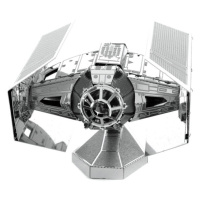 Metal earth star wars darth vaders tie advanced x1 starfighter, 3d model