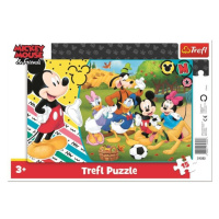 Trefl Puzzle Mickey Mouse na venkově / 15 dílků