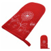 Červená teflonová rukavice s magnetem Orion Květ