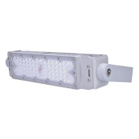 Solight LED venkovní reflektor Pro+2, 50W, 7500lm, 4000K, IP65 šedá