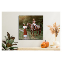 Fotoobraz 50x50 cm z vlastní fotografie, Plátno 100% polyester: 240g/m², S lakováním