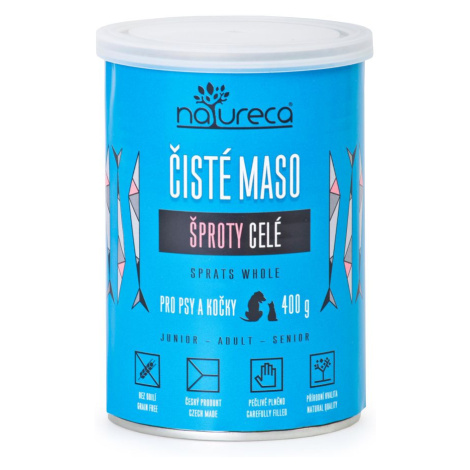 NATURECA šproty celé pro kočky 400 g