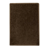 Kusový koberec Eton hnědý
